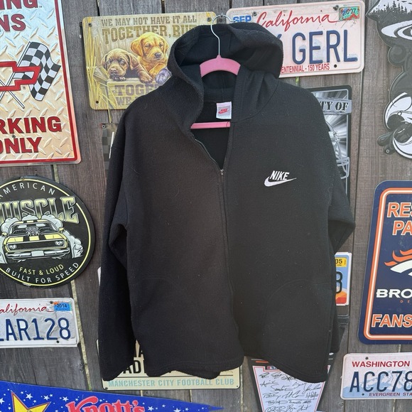 Vth Nike Black Fleece Hoodie Sz XL - Picture 1 of 6